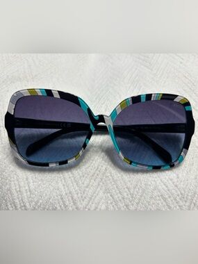 Emilio Pucci Women’s Sunglasses Large Square NWOT Designer EP0192